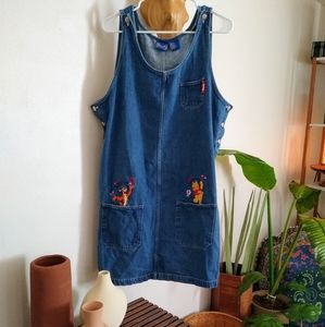 Vintage Winnie the Poo Denim Jumper